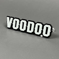 Voodoo White 3D Acrylic Badge - Car Truck Emblem Fender Tailgate Trunk Sticker