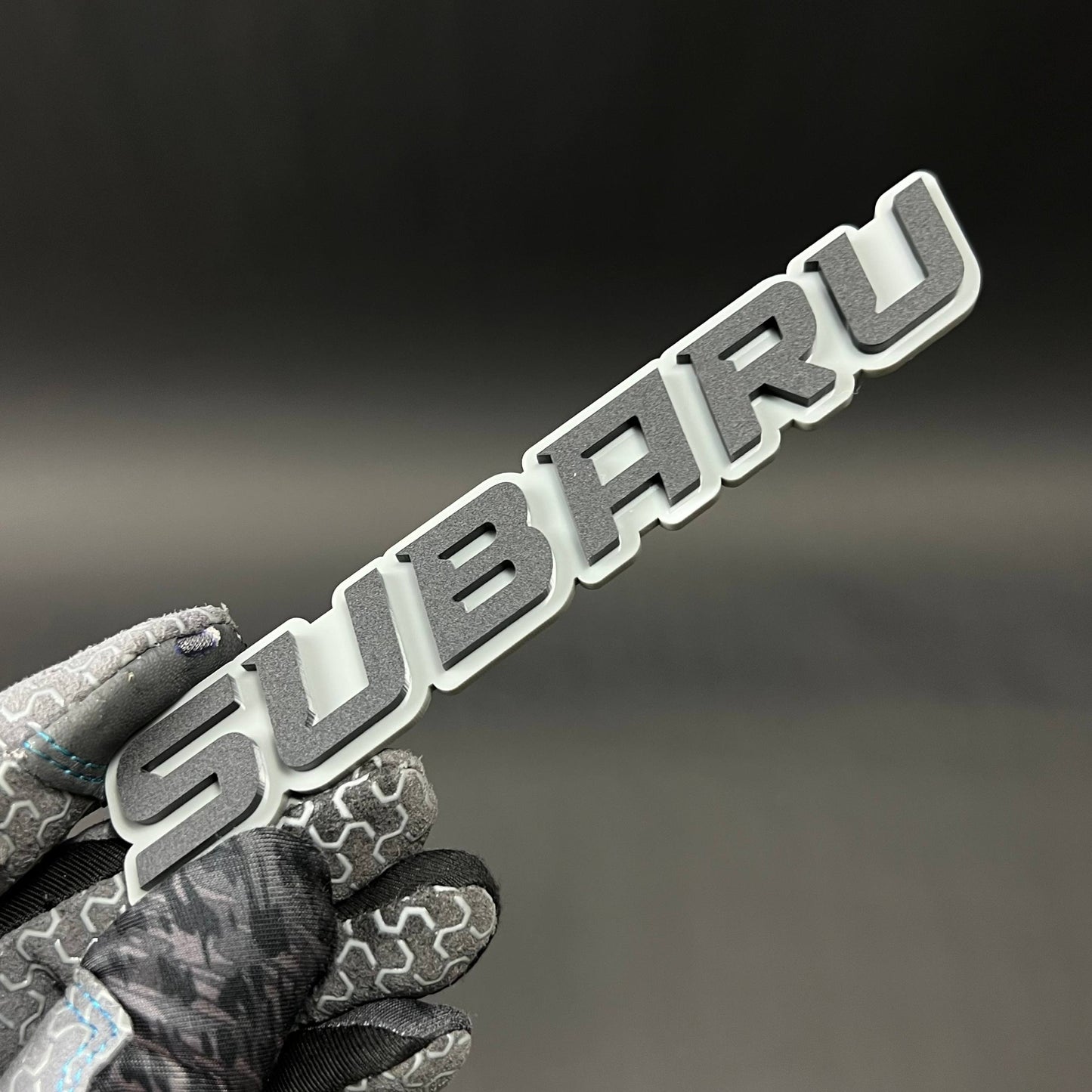 1PC SUBARU 3D Acrylic Badge - Car Truck Emblem Fender Tailgate Trunk Sticker