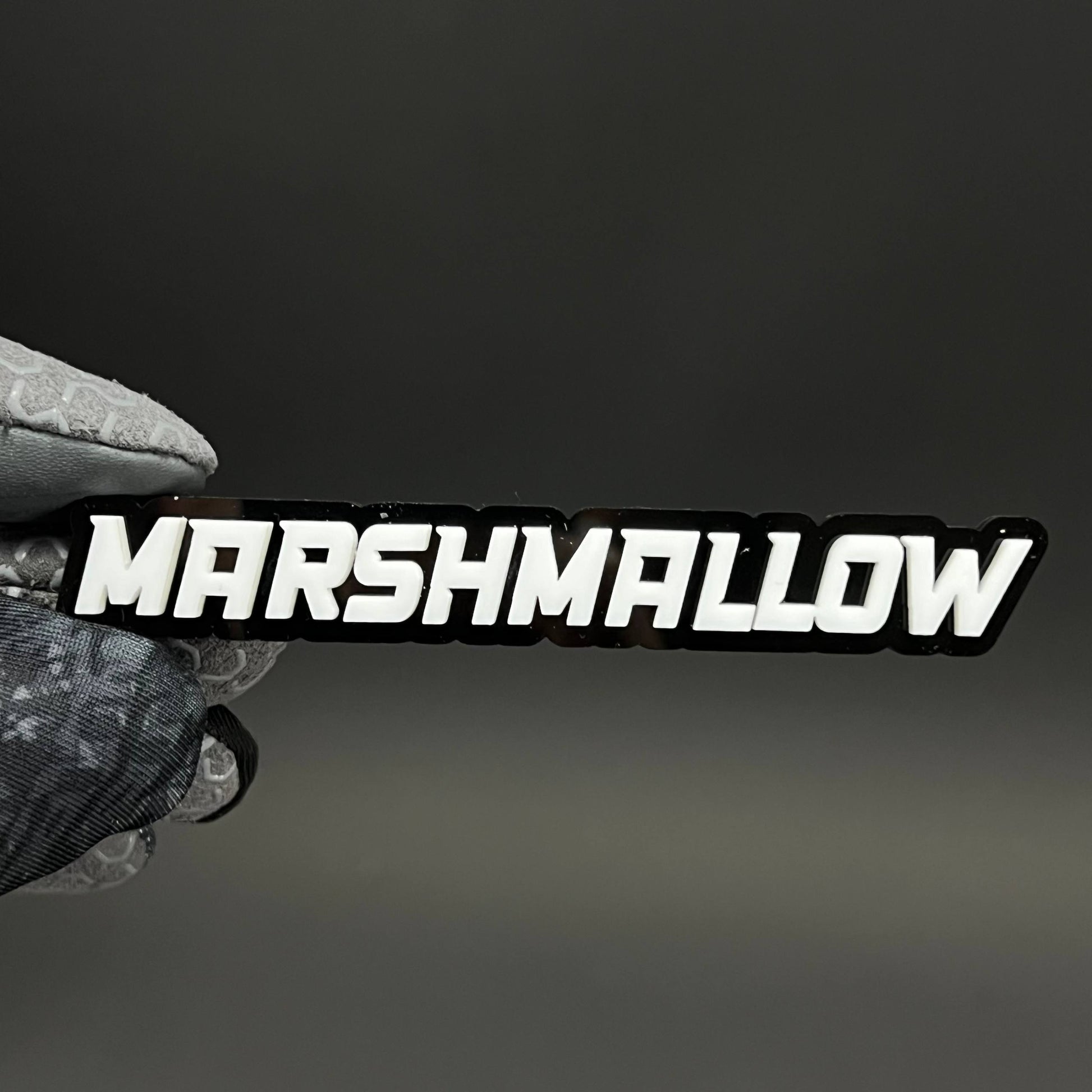 1PC MARSHMALLOW 3D Acrylic Badge - Car Truck Emblem Fender Sticker