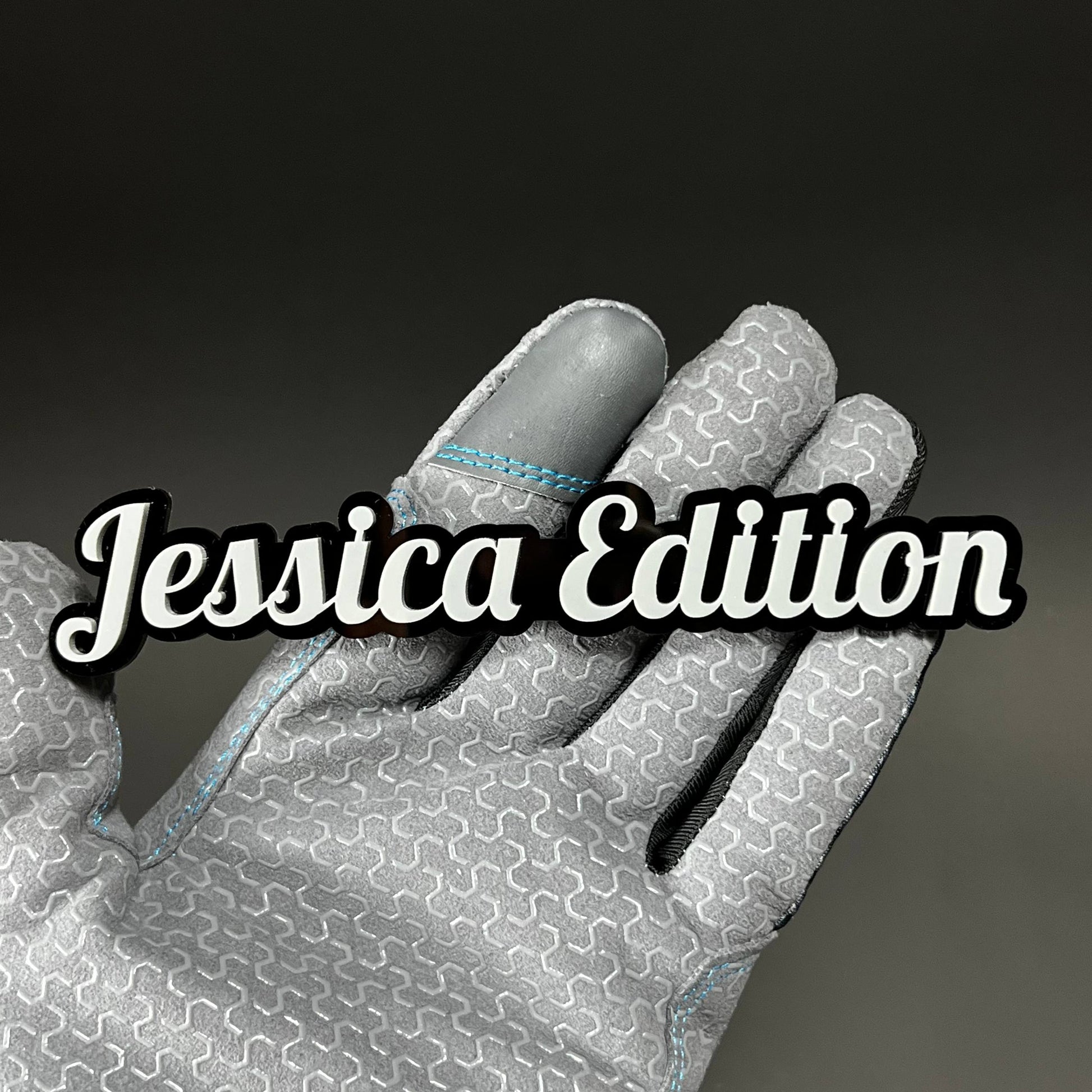 1PC Jessica Edition 3D Acrylic Badge - Car Truck Emblem Fender Sticker