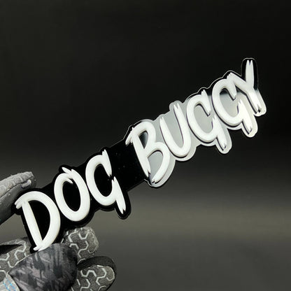 1PC DOG BUGGY 3D Acrylic Badge - Car Truck Emblem Fender Tailgate Trunk Sticker