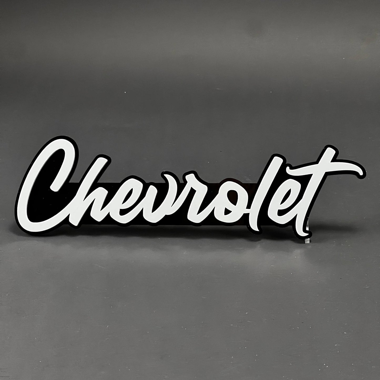 1PC Chevrolet 3D Acrylic Badge - Car Truck Emblem Fender Tailgate Trunk Sticker