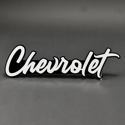 1PC Chevrolet 3D Acrylic Badge - Car Truck Emblem Fender Tailgate Trunk Sticker