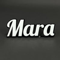 1PC Mara 3D Acrylic Badge - Car Truck Emblem Fender Tailgate Trunk Sticker