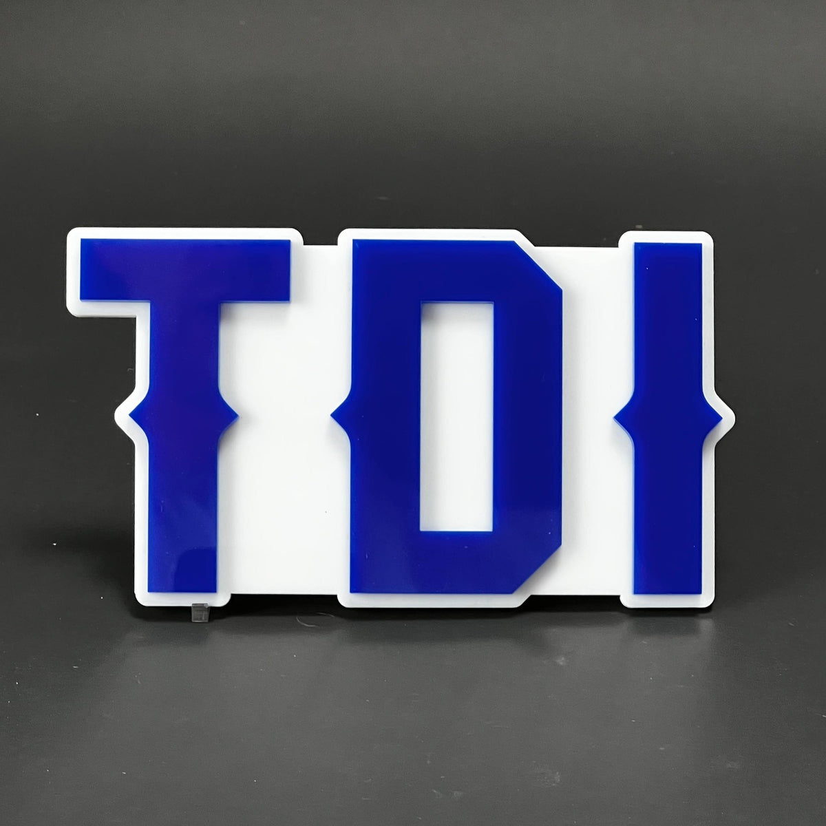 1PC TDI 3D Acrylic Badge - Car Truck Emblem Fender Tailgate Trunk Sticker