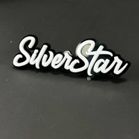 1PC SilverStar 3D Acrylic Badge - Car Truck Emblem Fender Tailgate Trunk Sticker