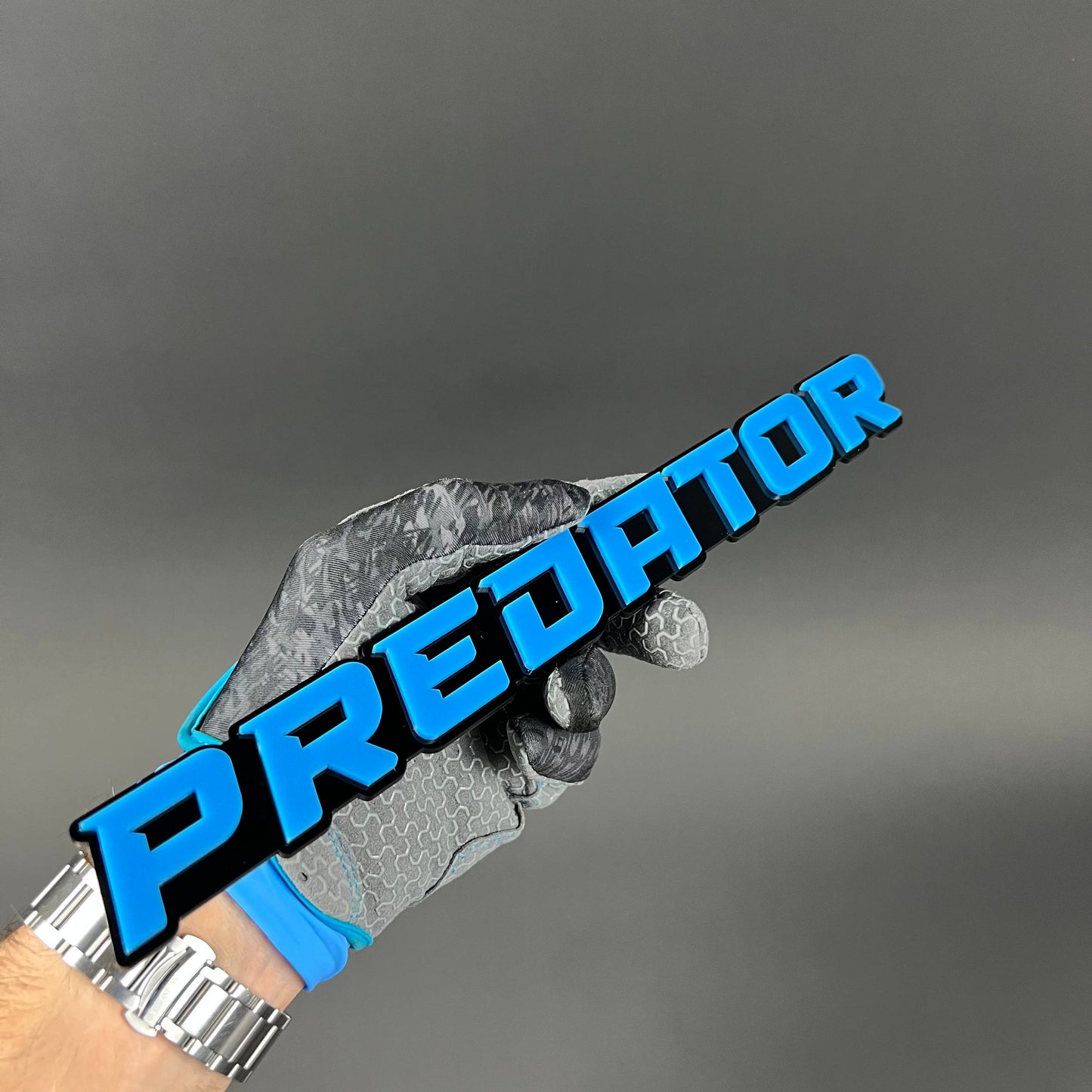Predator 3D Acrylic Badge - Car Truck Emblem Fender Tailgate Trunk Sticker
