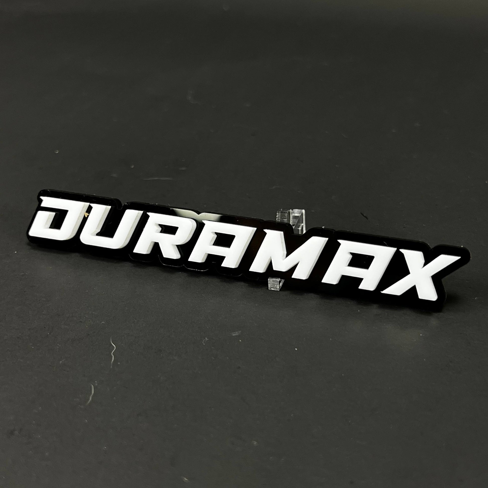 1PC DURAMAX 3D Acrylic Badge - Car Truck Emblem Fender Tailgate Trunk Sticker