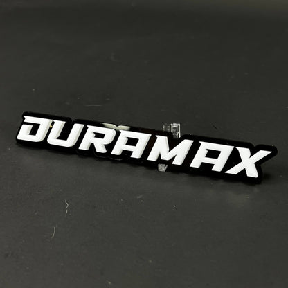 1PC DURAMAX 3D Acrylic Badge - Car Truck Emblem Fender Tailgate Trunk Sticker