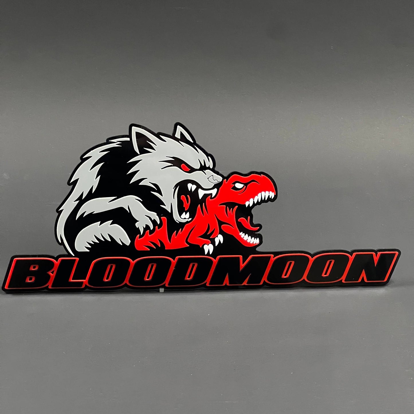 BloodMoon 3D Acrylic Badge - Car Truck Emblem Fender Tailgate Trunk Sticker