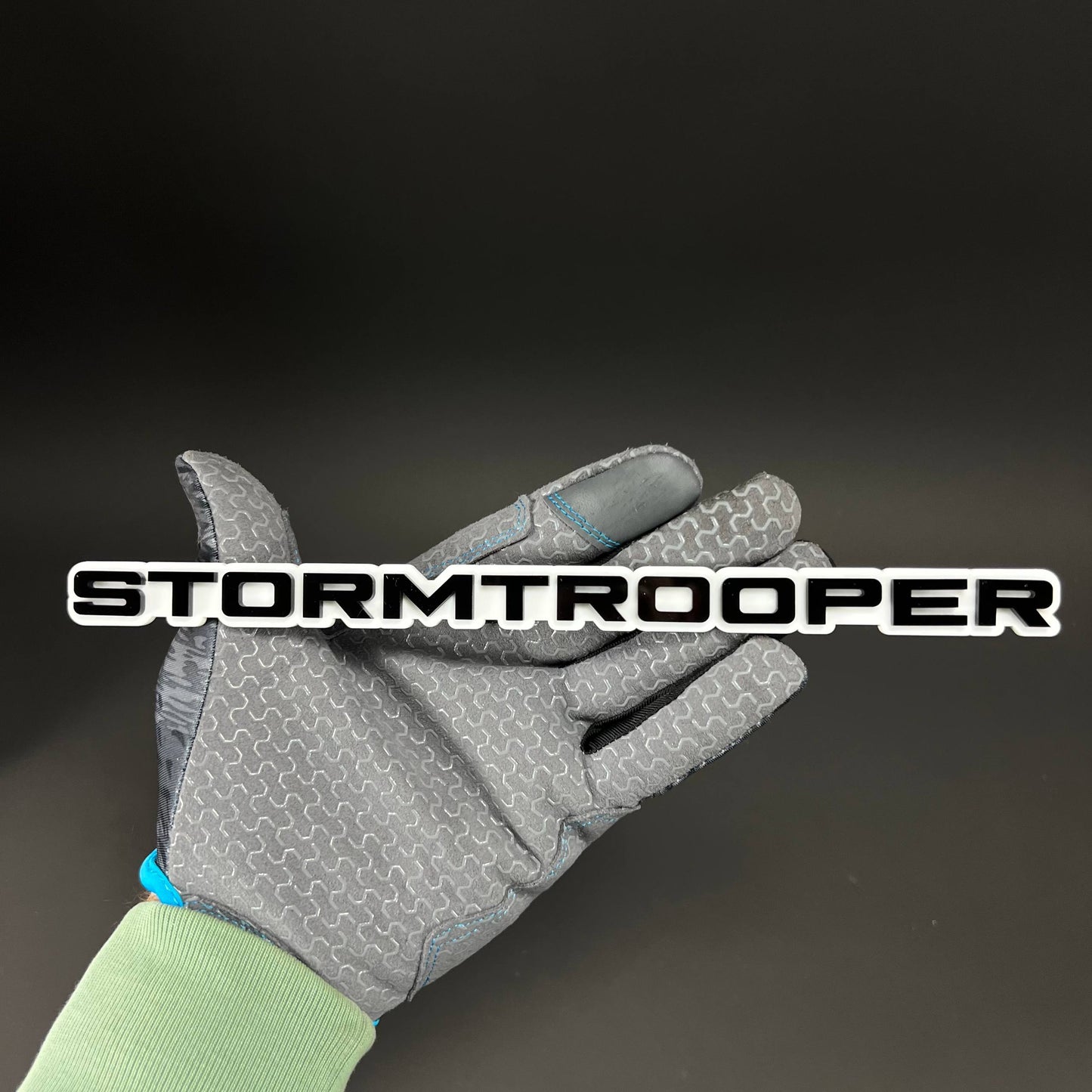 1PC STORMTROOPER 3D Acrylic Badge - Car Truck Emblem Fender Sticker