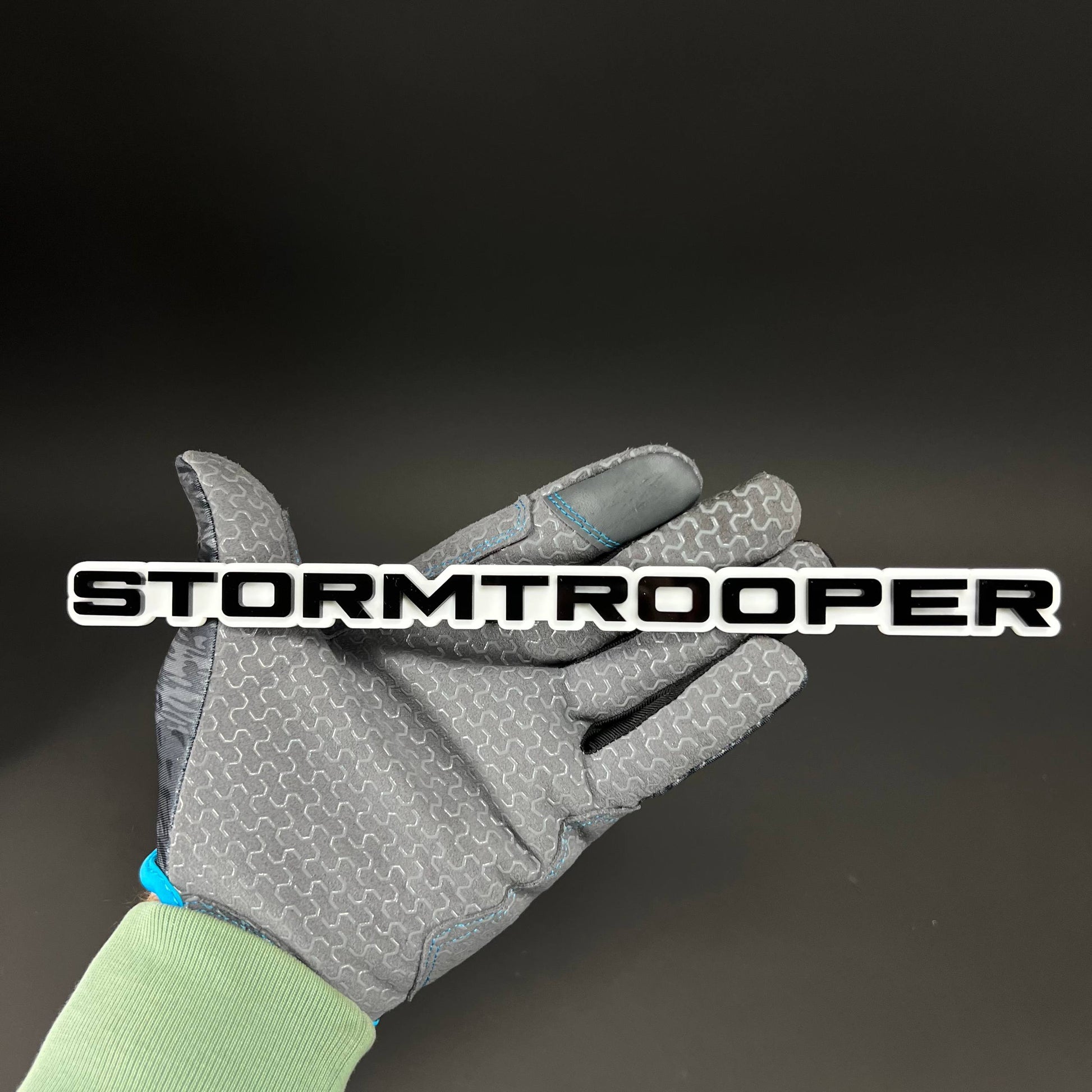 1PC STORMTROOPER 3D Acrylic Badge - Car Truck Emblem Fender Sticker
