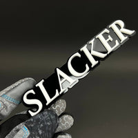 1PC SLACKER 3D Acrylic Badge - Car Truck Emblem Fender Tailgate Trunk Sticker