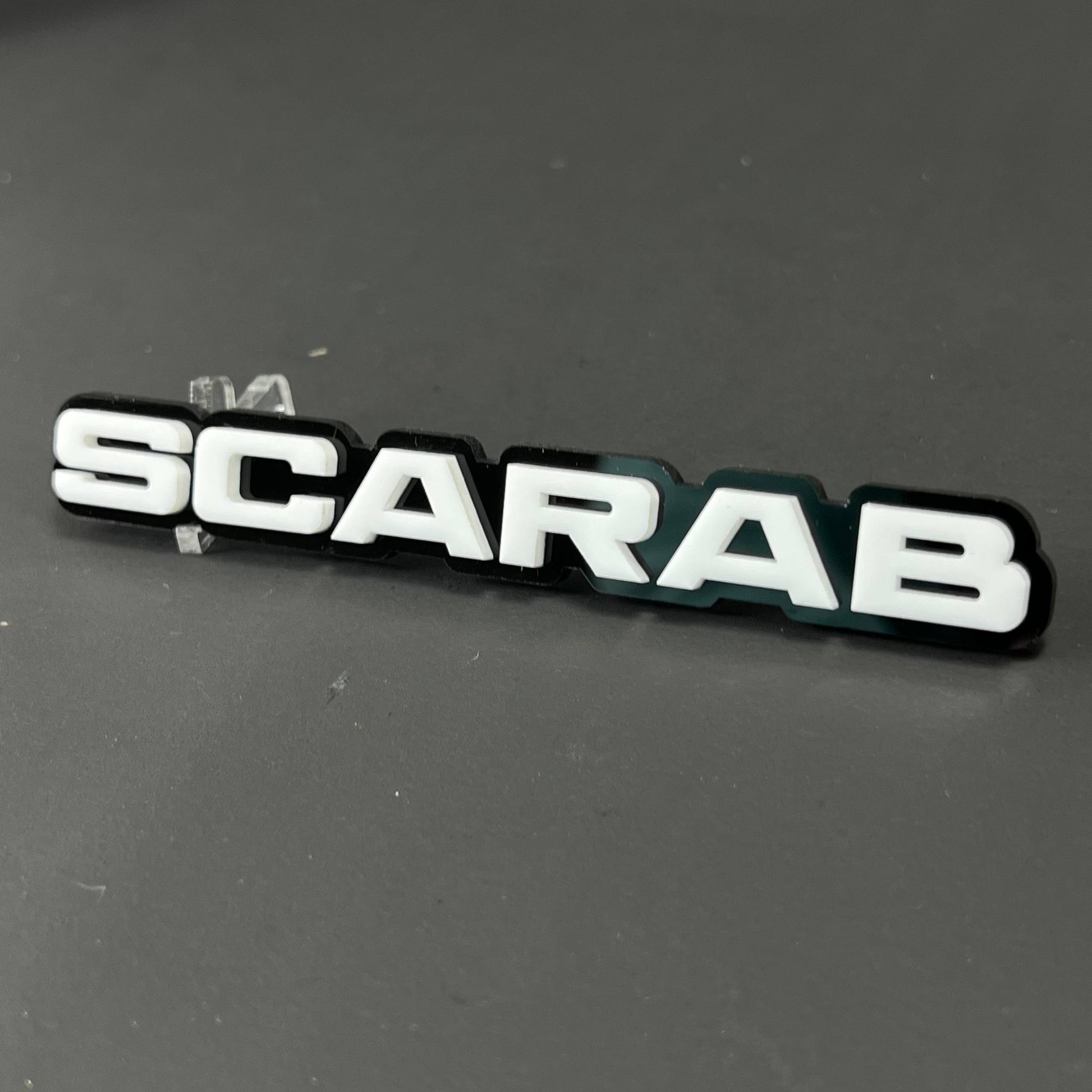 1PC SCARAB 3D Acrylic Badge - Car Truck Emblem Fender Tailgate Trunk Sticker