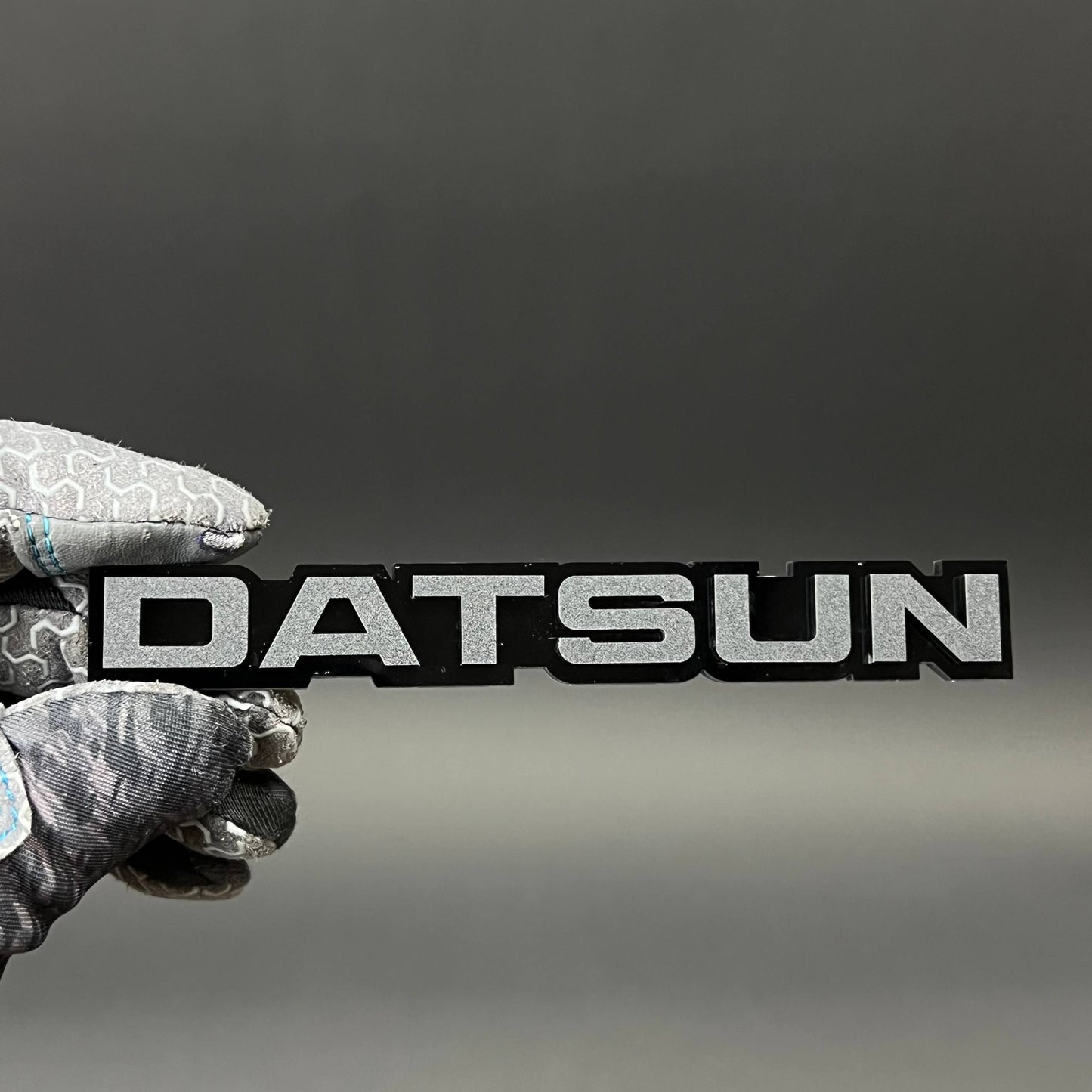 1PC DATSUN 3D Acrylic Badge - Car Truck Emblem Fender Tailgate Trunk Sticker