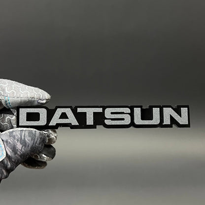 1PC DATSUN 3D Acrylic Badge - Car Truck Emblem Fender Tailgate Trunk Sticker