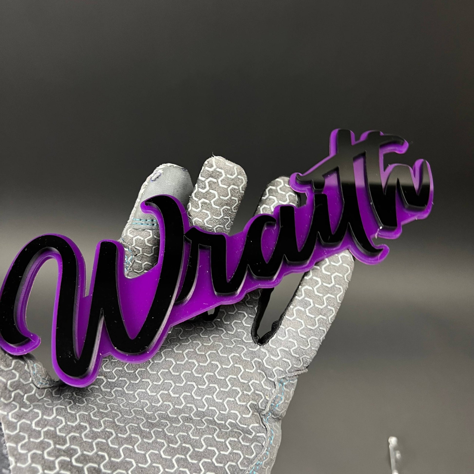 1PC Wraith 3D Acrylic Badge - Car Truck Emblem Fender Tailgate Trunk Sticker
