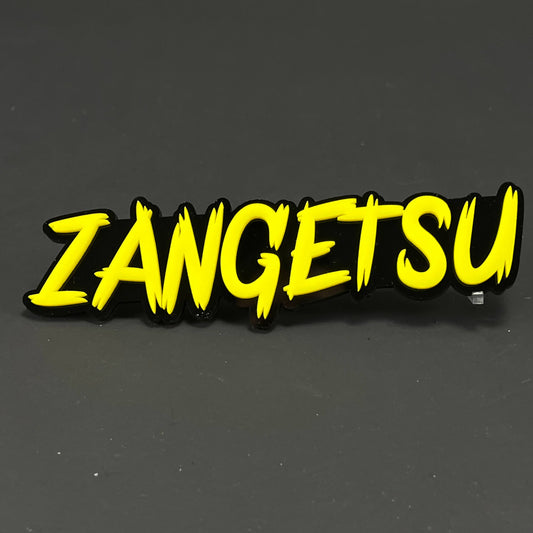 1PC ZANGETSU 3D Acrylic Badge - Car Truck Emblem Fender Tailgate Trunk Sticker