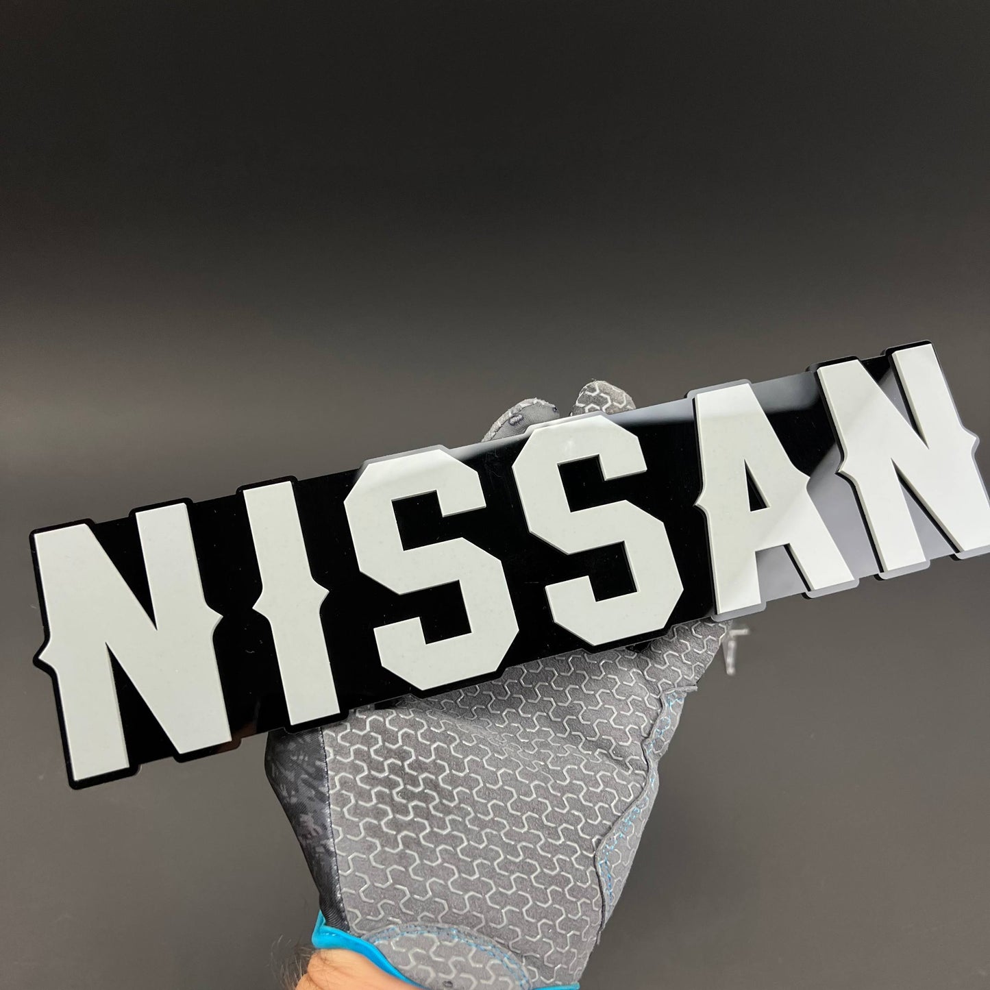 1PC NISSAN 3D Acrylic Badge - Car Truck Emblem Fender Tailgate Trunk Sticker