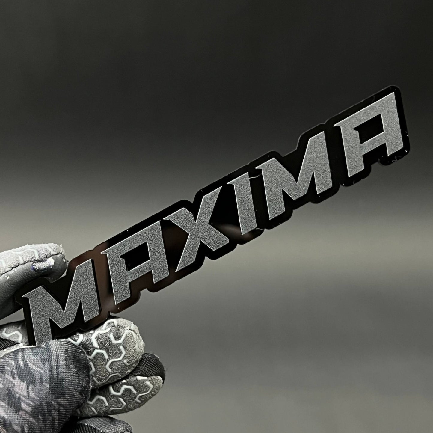 1PC MAXIMA 3D Acrylic Badge - Car Truck Emblem Fender Tailgate Trunk Sticker