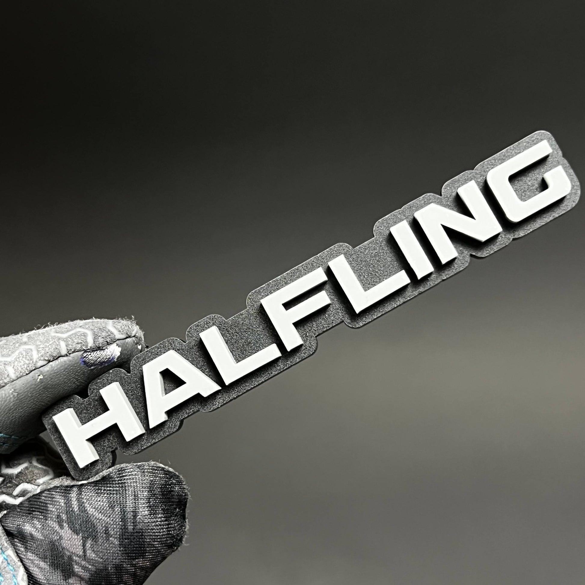 1PC HALFLING 3D Acrylic Badge - Car Truck Emblem Fender Tailgate Trunk Sticker
