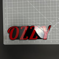 1PC OZZY 3D Acrylic Badge - Car Truck Emblem Fender Tailgate Trunk Sticker