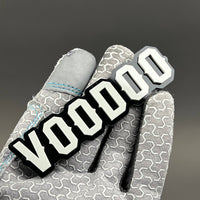 Voodoo White 3D Acrylic Badge - Car Truck Emblem Fender Tailgate Trunk Sticker