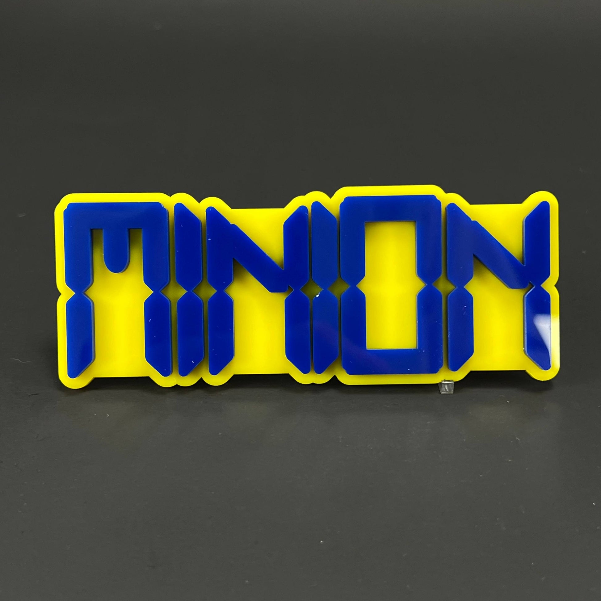 1PC MINION 3D Acrylic Badge - Car Truck Emblem Fender Tailgate Trunk Sticker
