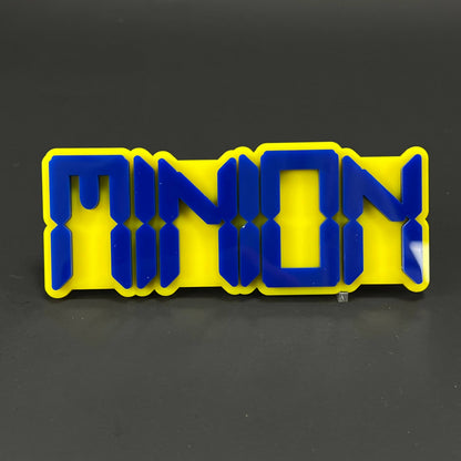1PC MINION 3D Acrylic Badge - Car Truck Emblem Fender Tailgate Trunk Sticker