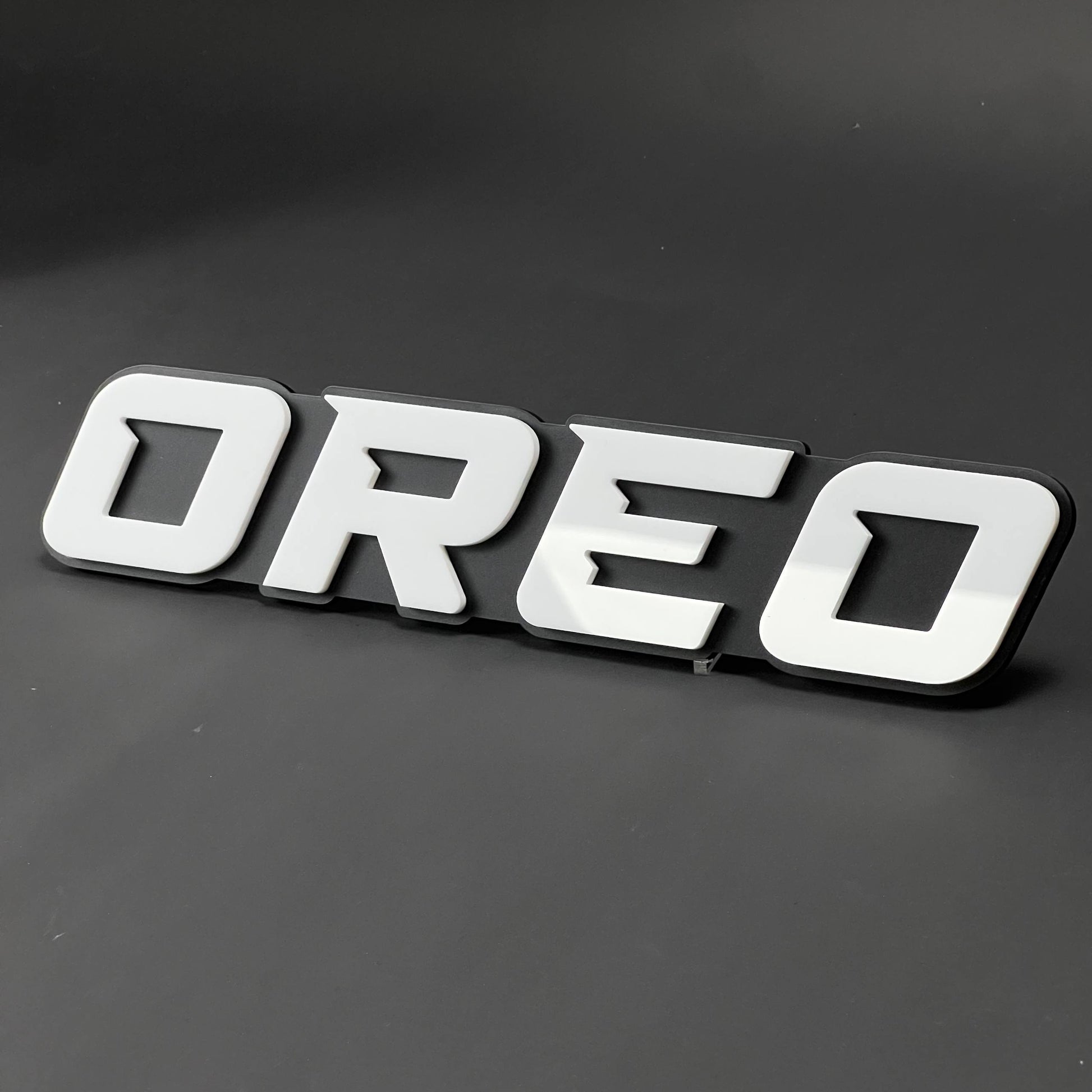 1PC OREO 3D Acrylic Badge - Car Truck Emblem Fender Tailgate Trunk Sticker