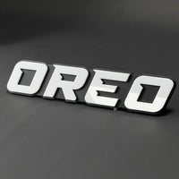1PC OREO 3D Acrylic Badge - Car Truck Emblem Fender Tailgate Trunk Sticker