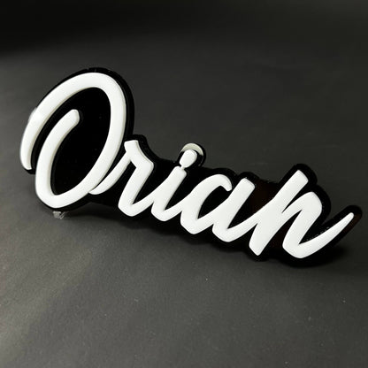 1PC Oriah 3D Acrylic Badge - Car Truck Emblem Fender Tailgate Trunk Sticker
