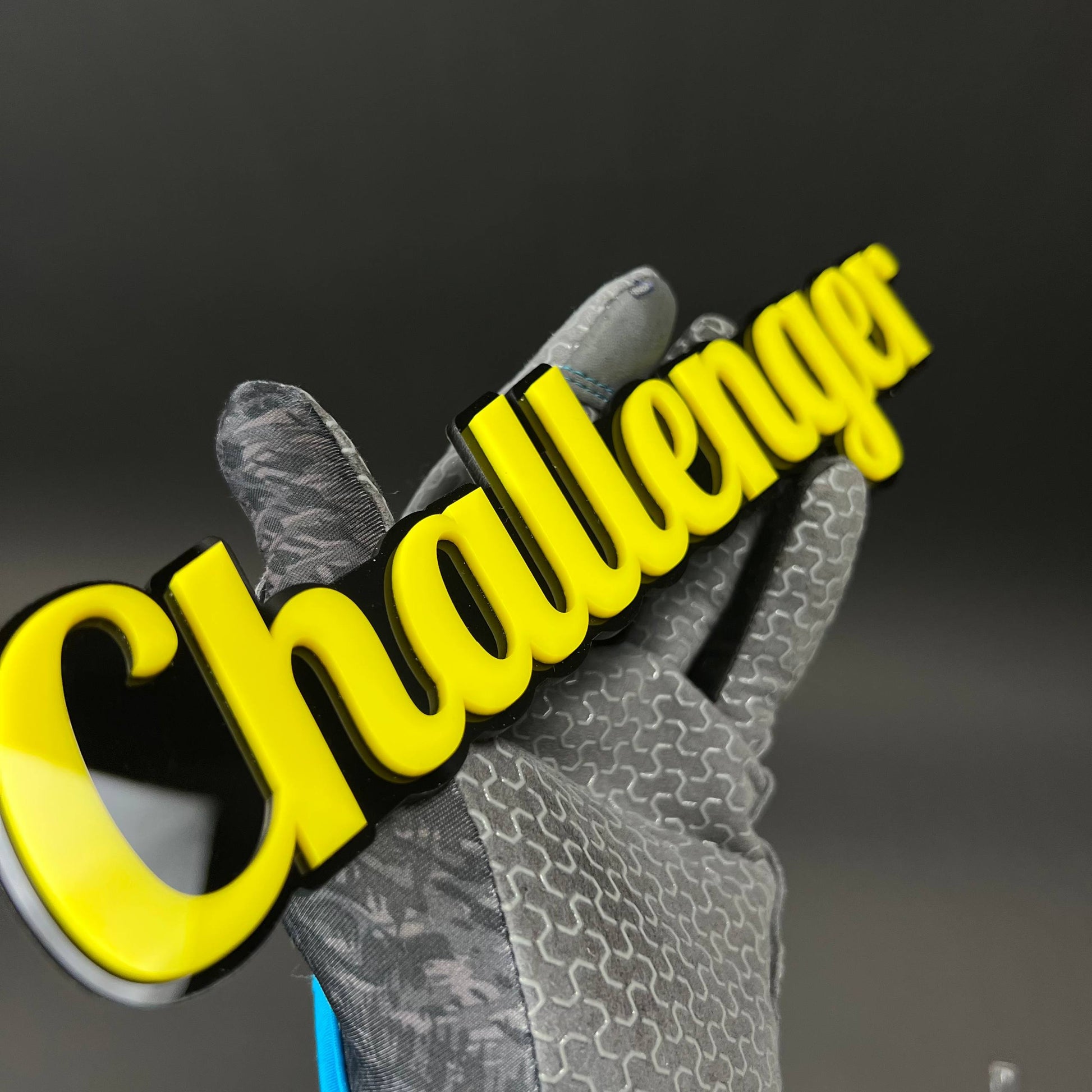 1PC Challenger 3D Acrylic Badge - Car Truck Emblem Fender Tailgate Trunk Sticker