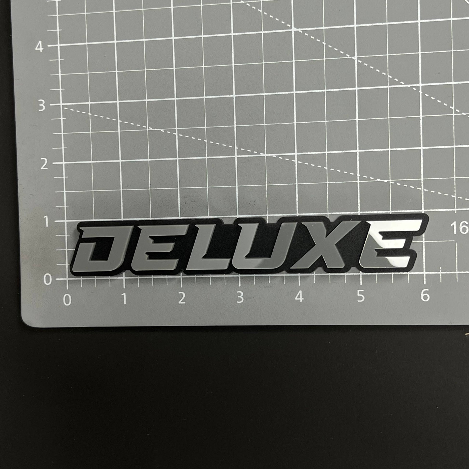 1PC DELUXE 3D Acrylic Badge - Car Truck Emblem Fender Tailgate Trunk Sticker