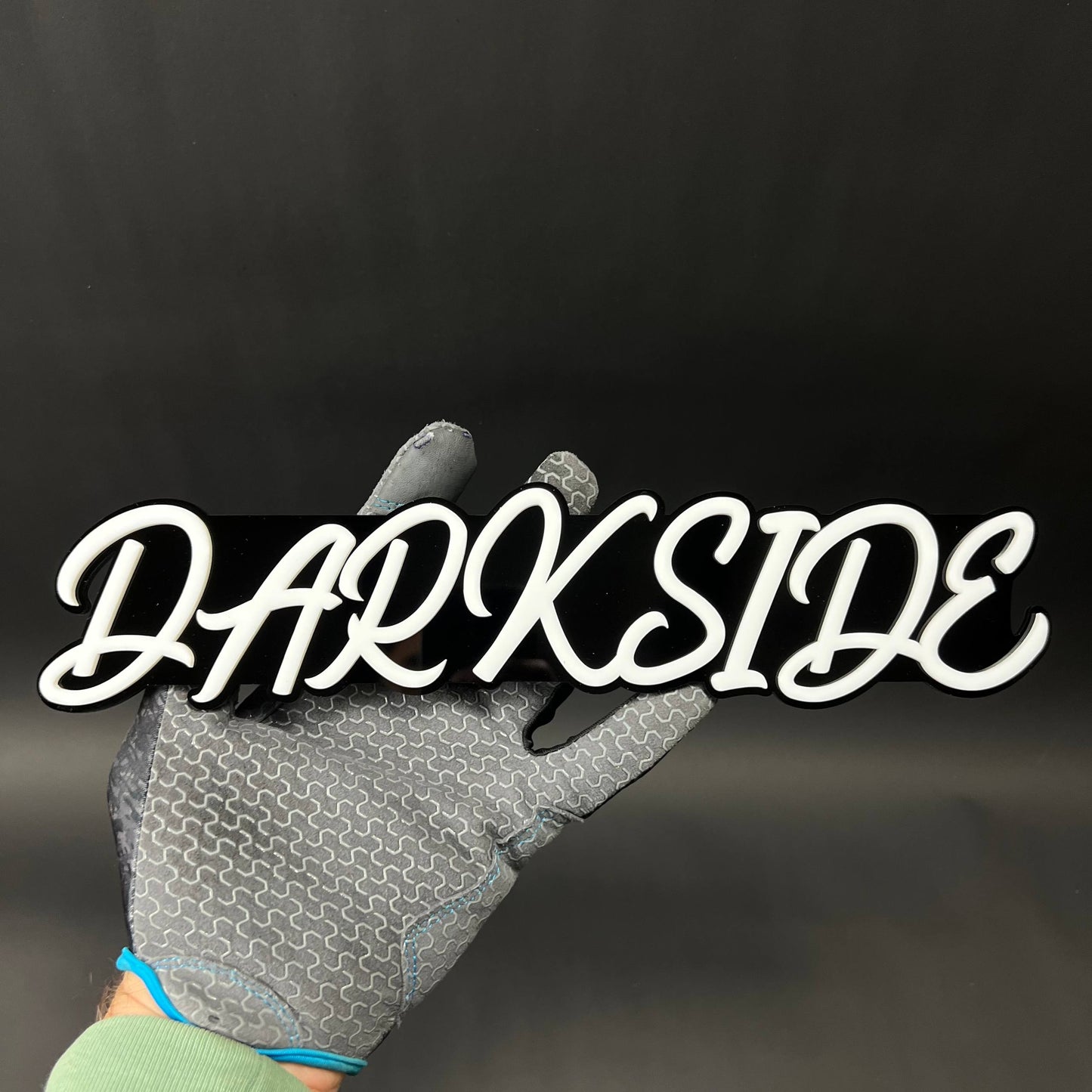1PC DARKSIDE 3D Acrylic Badge - Car Truck Emblem Fender Tailgate Trunk Sticker
