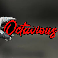 1PC Octavious 3D Acrylic Badge - Car Truck Emblem Fender Tailgate Trunk Sticker