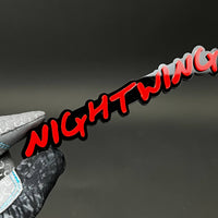 1PC NIGHTWING 3D Acrylic Badge - Car Truck Emblem Fender Tailgate Trunk Sticker