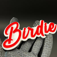 1PC Birdie 3D Acrylic Badge - Car Truck Emblem Fender Tailgate Trunk Sticker