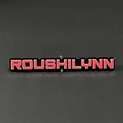 1PC ROUSHILYNN 3D Acrylic Badge - Car Truck Emblem Fender Tailgate Trunk Sticker