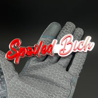 1PC Spoiled Bich 3D Acrylic Badge - Car Truck Emblem Fender Sticker
