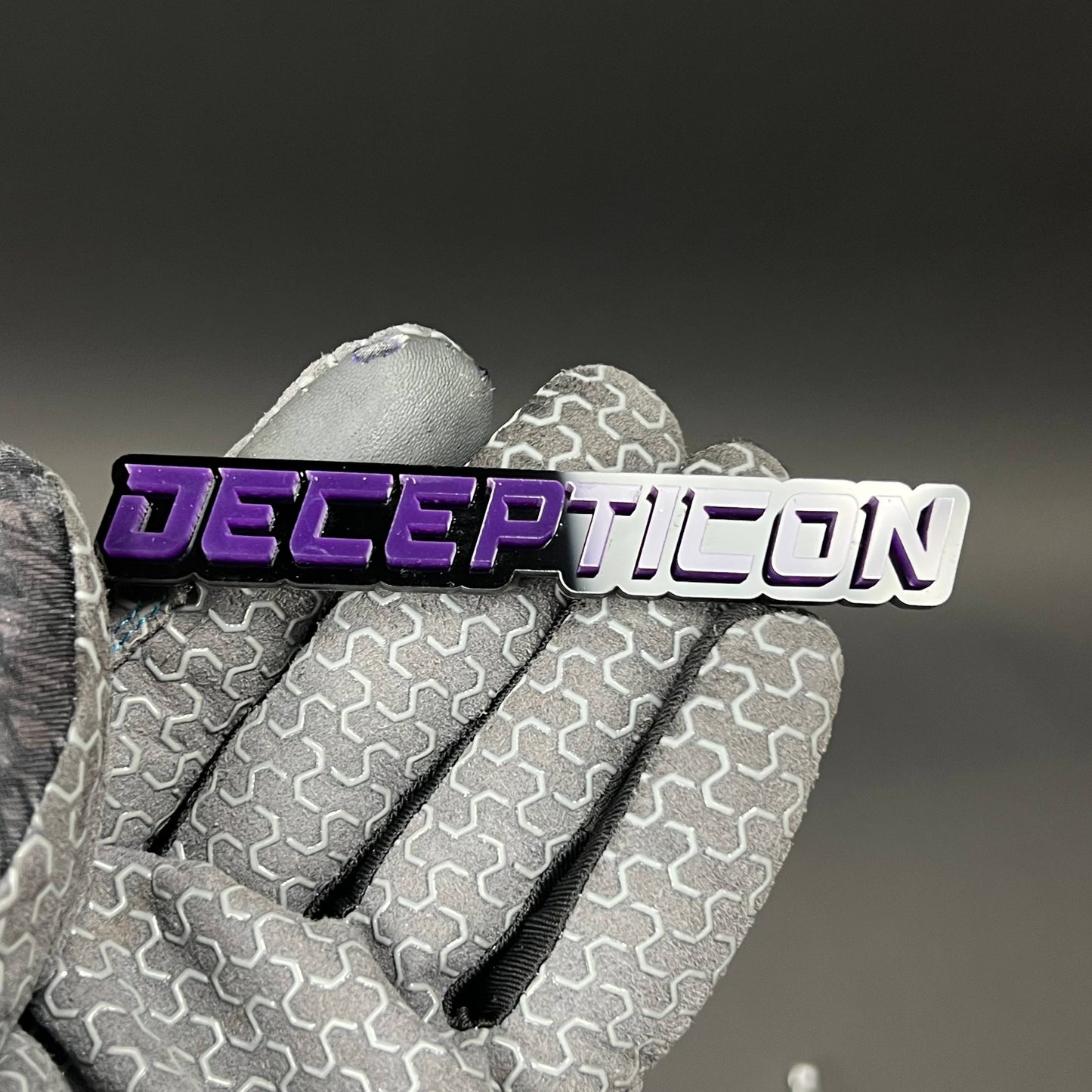 1PC DECEPTICON 3D Acrylic Badge - Car Truck Emblem Fender Tailgate Trunk Sticker