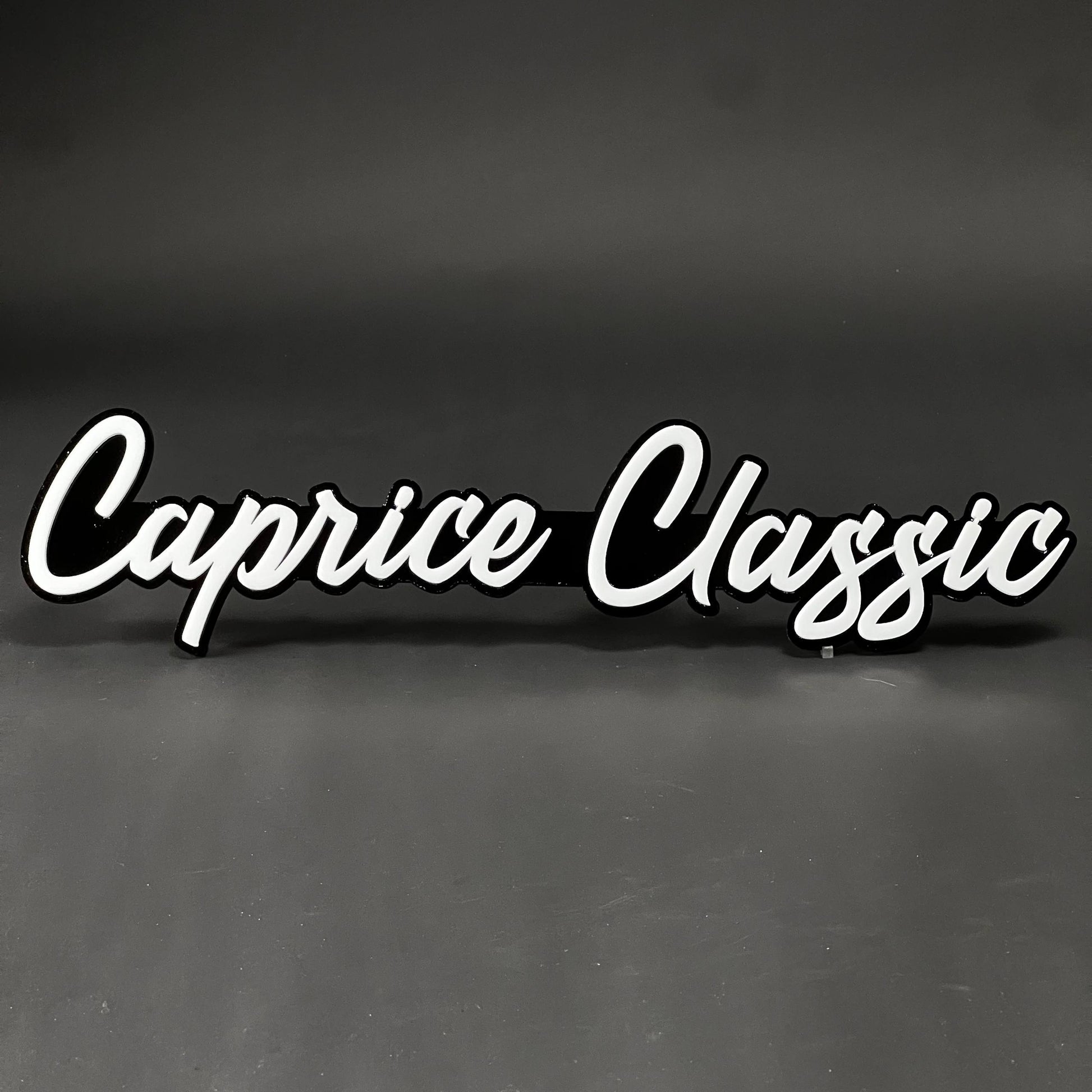 1PC Caprice Classic 3D Acrylic Badge - Car Truck Emblem Fender Sticker
