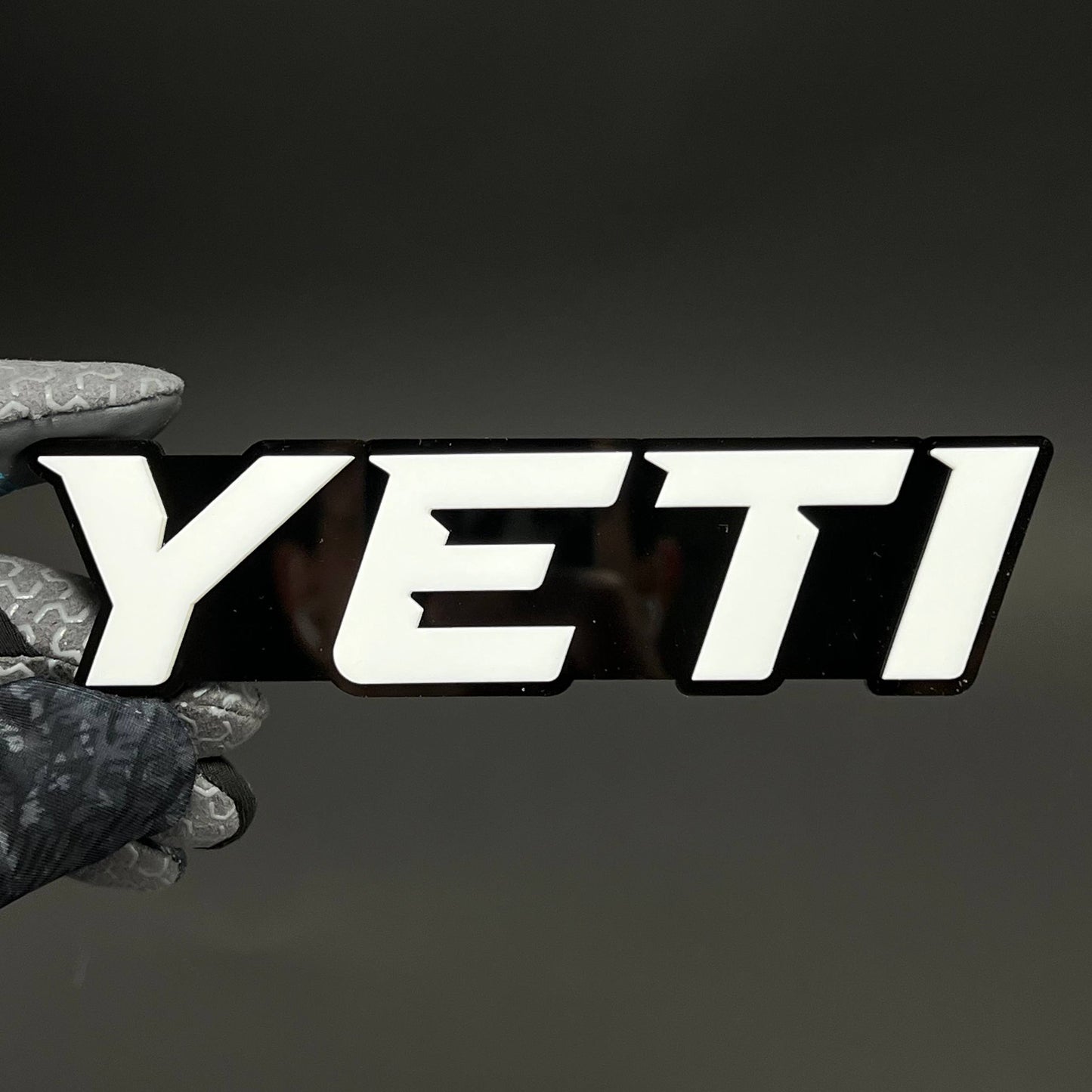1PC YETI 3D Acrylic Badge - Car Truck Emblem Fender Tailgate Trunk Sticker