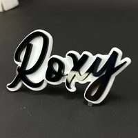 1PC Roxy 3D Acrylic Badge - Car Truck Emblem Fender Tailgate Trunk Sticker