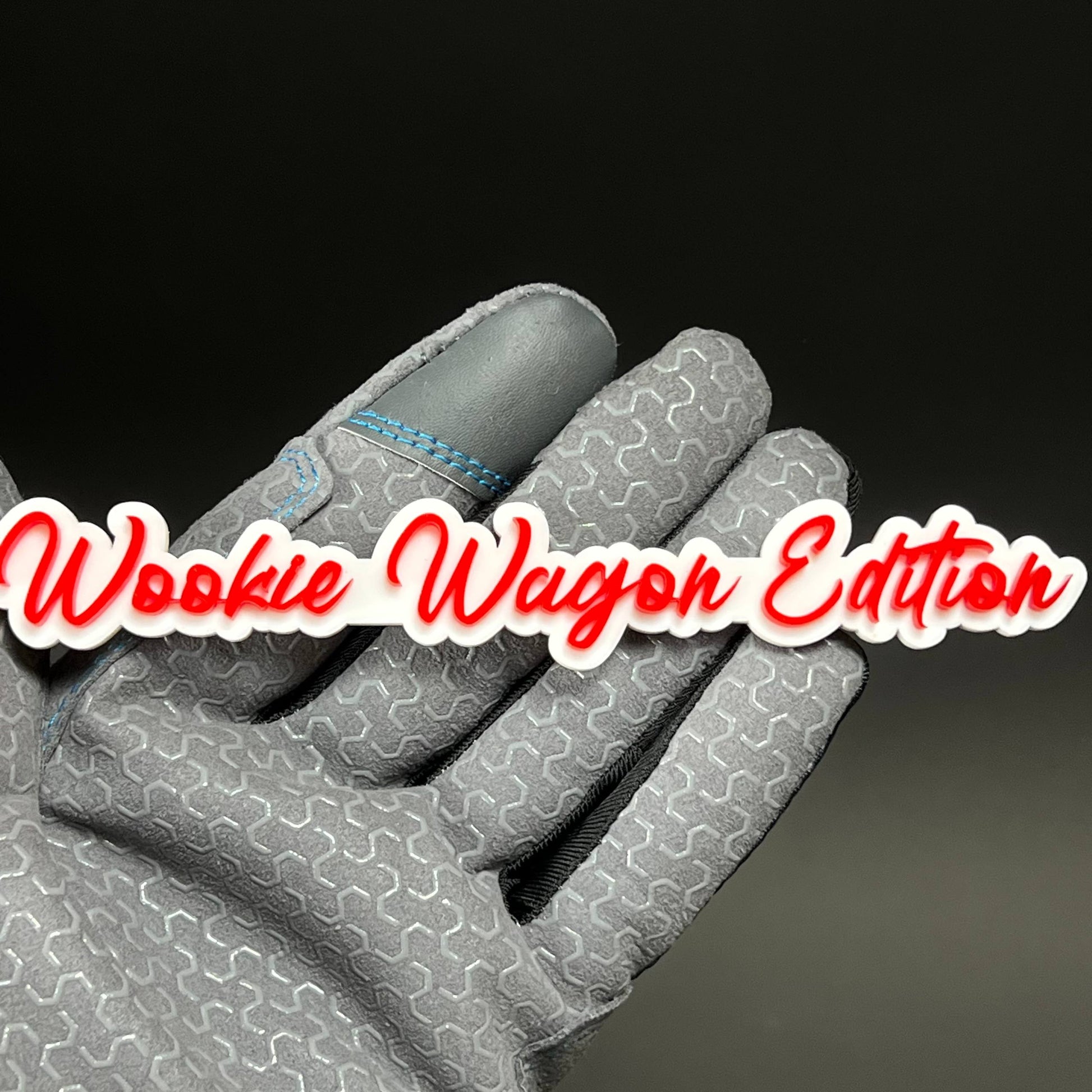 1PC Wookie Wagon Edition 3D Acrylic Badge - Car Truck Emblem Fender Sticker