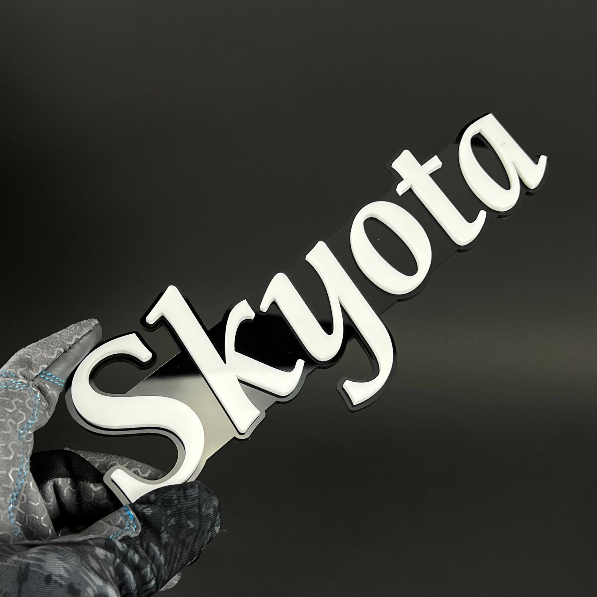 1PC Skyota 3D Acrylic Badge - Car Truck Emblem Fender Tailgate Trunk Sticker