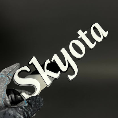 1PC Skyota 3D Acrylic Badge - Car Truck Emblem Fender Tailgate Trunk Sticker