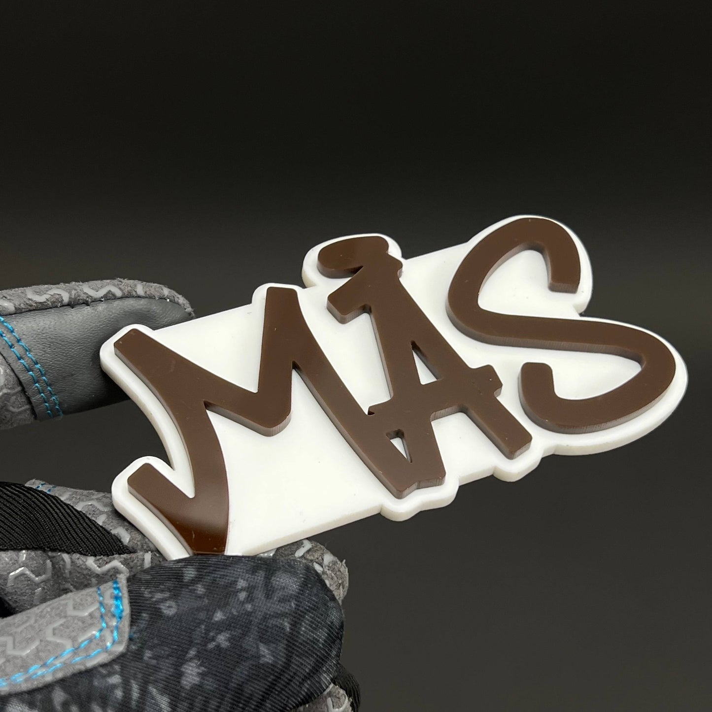 1PC MAS 3D Acrylic Badge - Car Truck Emblem Fender Tailgate Trunk Sticker