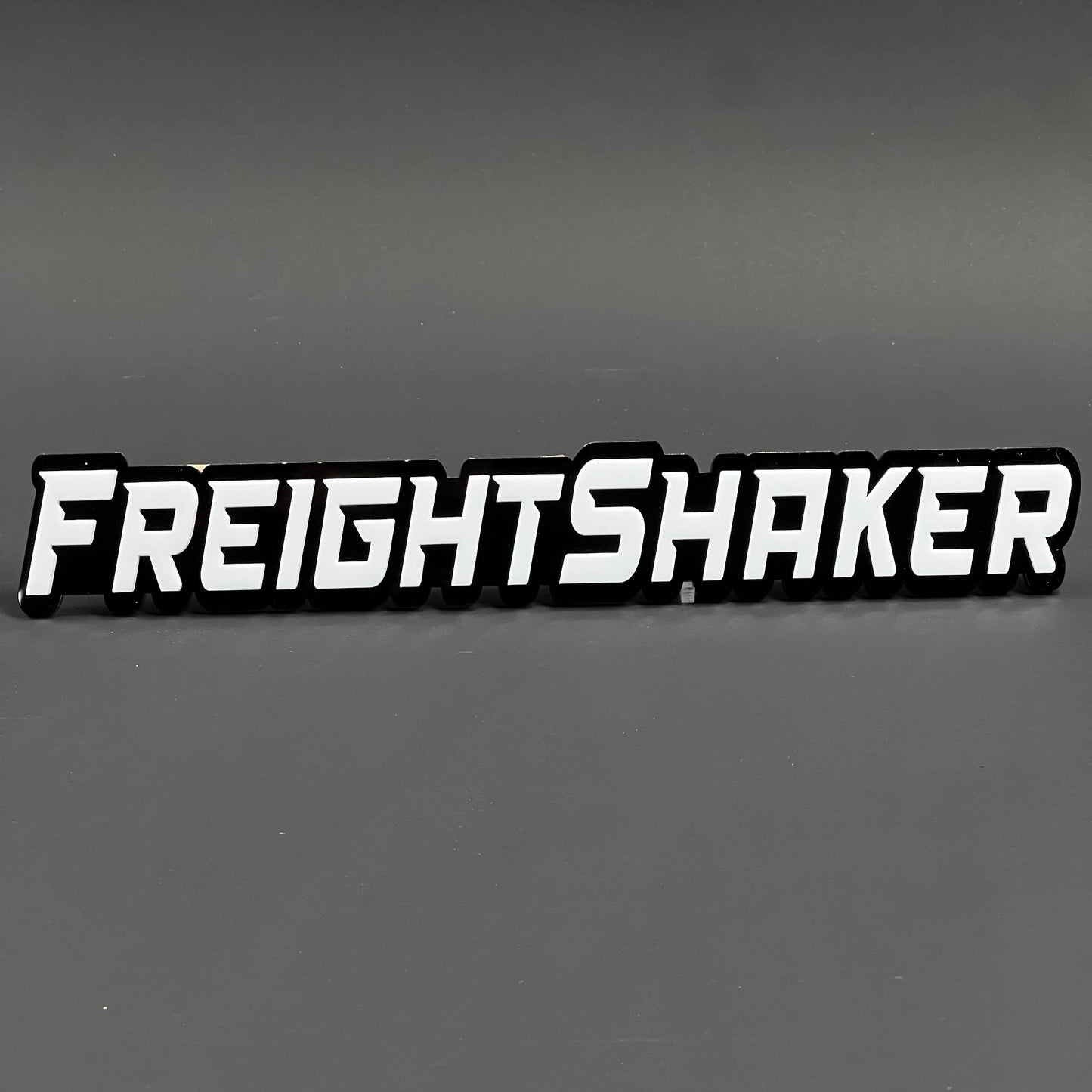 FreightShaker 3D Acrylic Badge - Car Truck Emblem Fender Tailgate Trunk Sticker