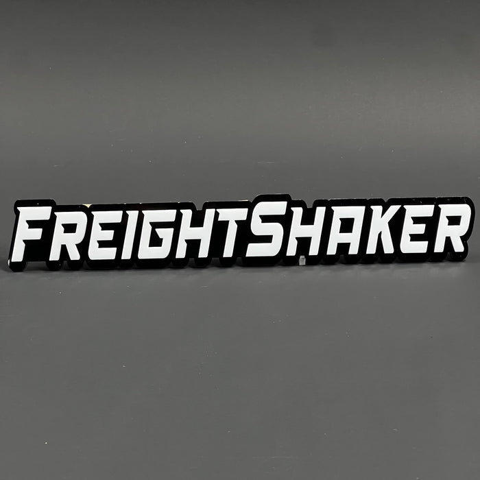 FreightShaker 3D Acrylic Badge - Car Truck Emblem Fender Tailgate Trunk Sticker
